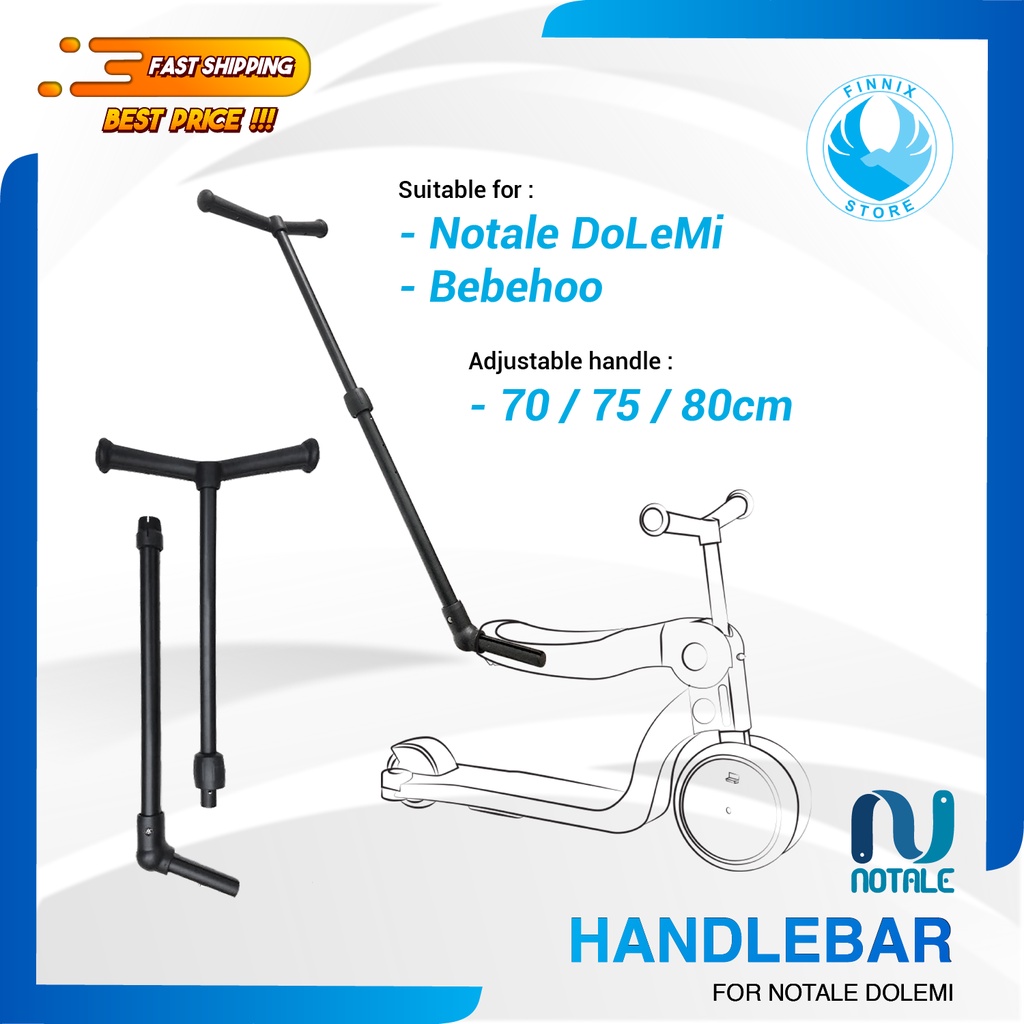 Handle Bar for Notale Dolemi and Bebehoo Sepeda Skuter anak