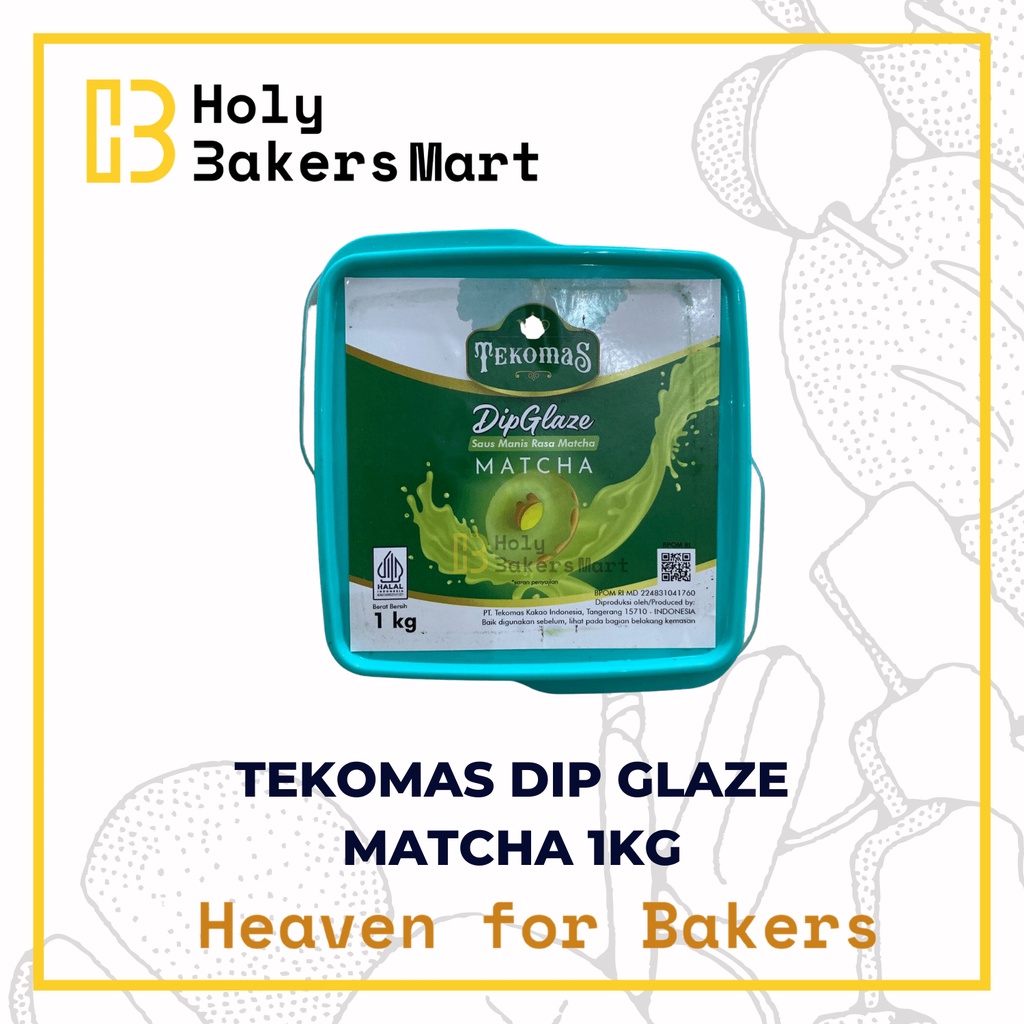 

TEKOMAS DIP GLAZE MATCHA 1KG / GLAZE MATCHA / GLAZE