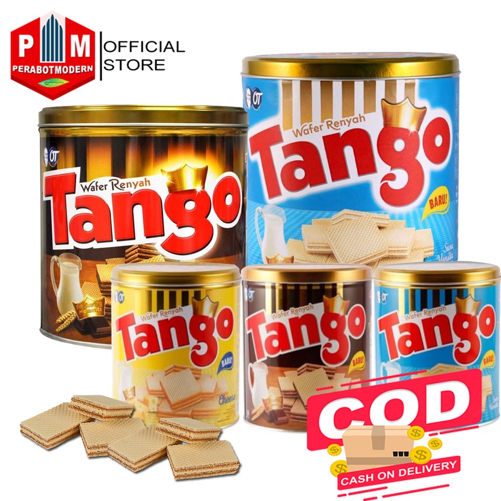 Tango Wafer Kemasan Kaleng 300gr / Tango Wafer Kaleng All Variant