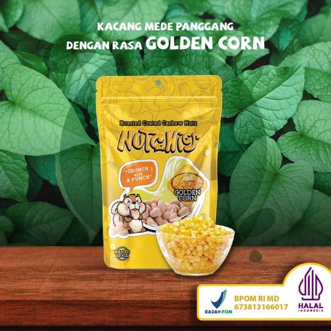 

DISKON Nutchies - Kacang Panggang Oven Mede - Rasa Golden Corn