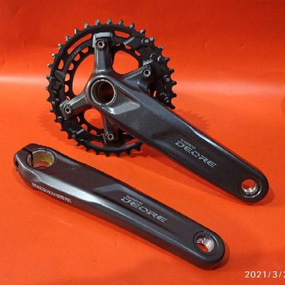 Crank Shimano Ht2 Deore M5100 2 Speed Double Chain Ring
