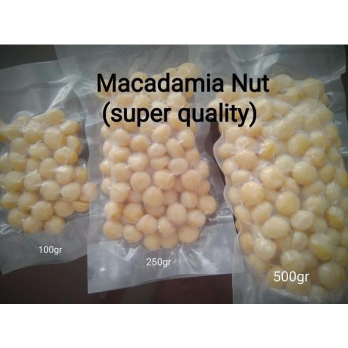 

BRG BARU Macadamia Raw Nut Kacang Mentah (100 gr) - Healthy Corner
