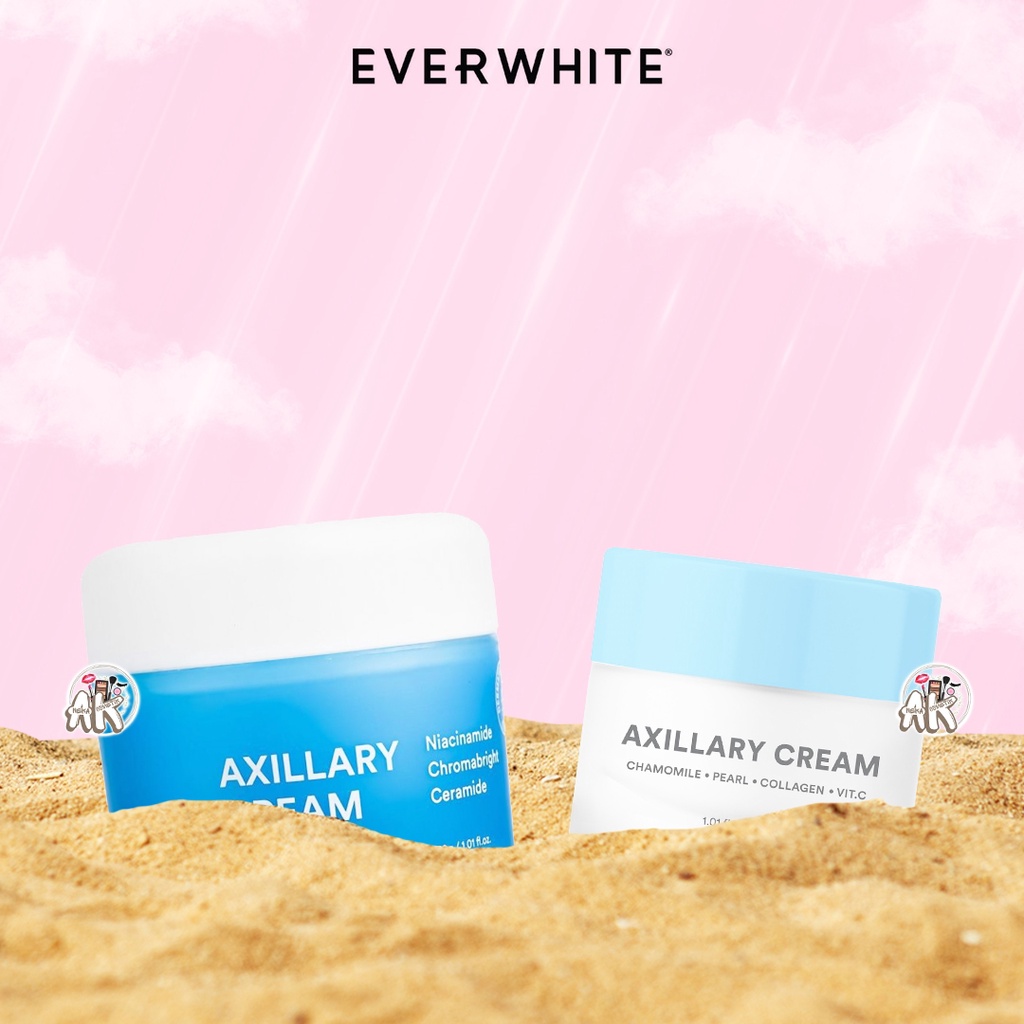 EVERWHITE AXILLARY CREAM / CREAM PENCERAH LIPATAN DAN UNDERARM 30GR