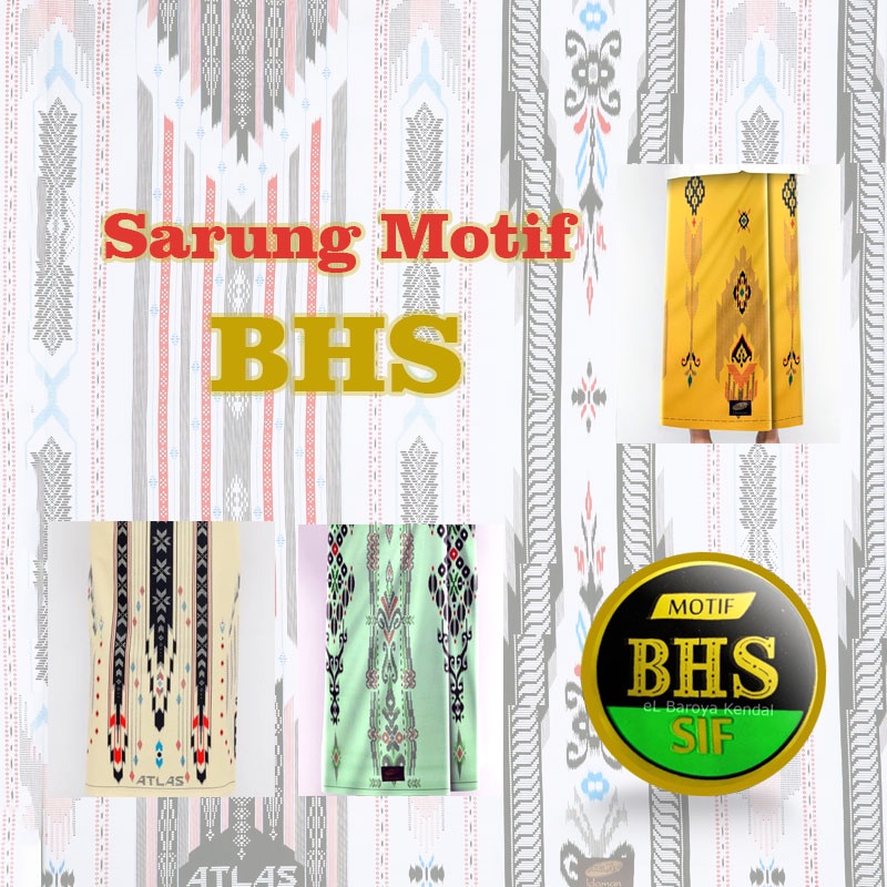 Kain Sarung Motif BHS Terbaru Atlas Idaman Kembang