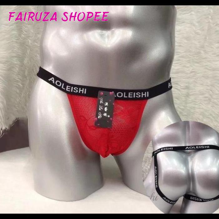 CELANA DALAM PRIA SEXY OPEN CROTCH THOSNG PRIA LOW WAIST CELANA CELANA DALAM PRIA SEXY OPEN CROTCH T