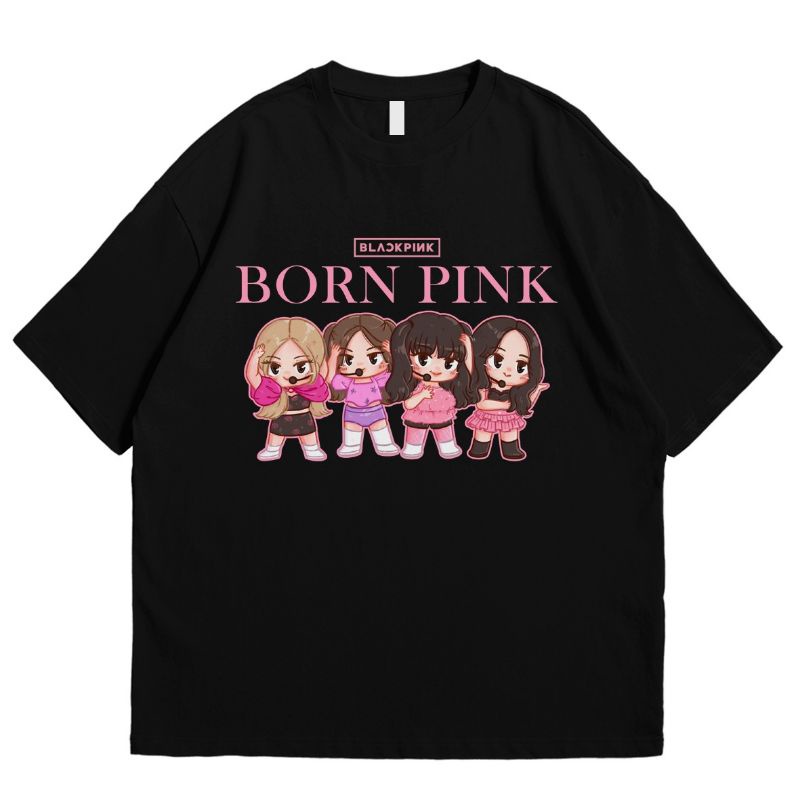 KAOS OVERSIZE KPOP BLACKPINK (BORNPINK)