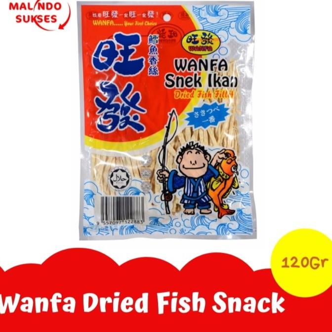 

MURAH 120gr Wanfa Dried Fish Snack / Juhi Ikan 120 gram 50gr 50 gram