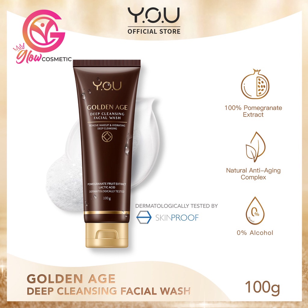 YOU GOLDEN AGE DEEP CLEANSING FACIAL WASH 100g