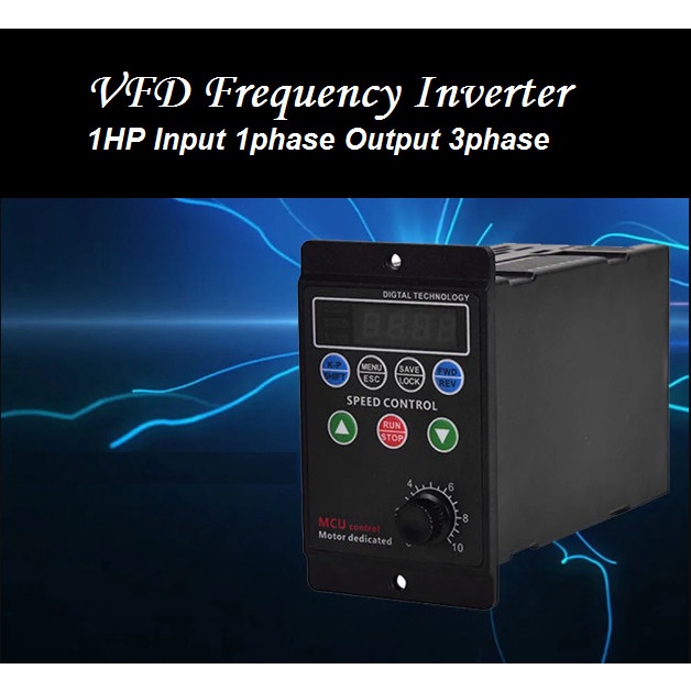 Terlaris Fvd Inverter 1Hp Input 1 Phase Output 3Phase