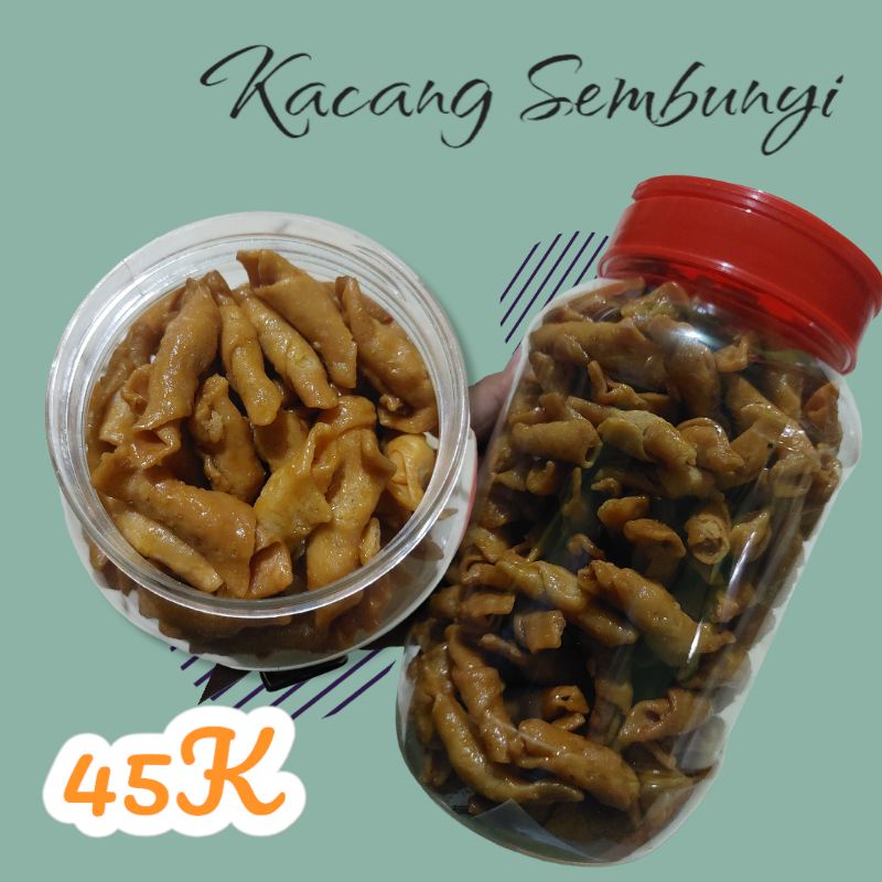 

kacang sembunyi , pastel kering