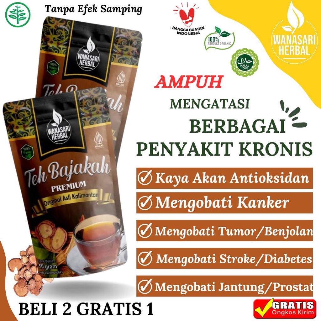 

[TERLARIS] TEH Akar Kayu BAJAKAH TAMPALA MERAH Siap Seduh Obat Tumor dan Kanker (100% ORIGINAL) Asli Kalimantan - BONUS [SIAP MINUM] Teh Kayu Bajakah Kalimantan Kualitas TERBAIK 100% Herbal Kayu Akar Bajakah Asli