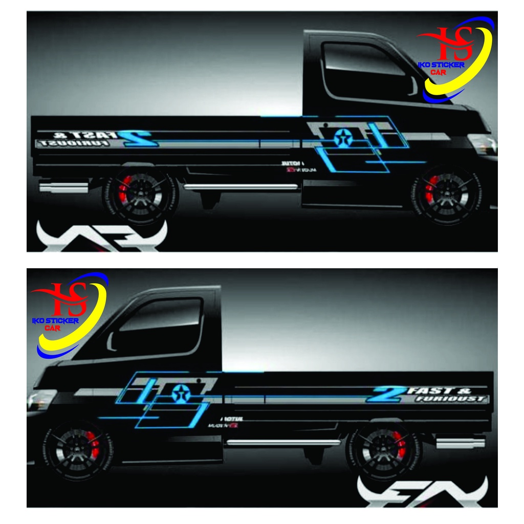 Stiker Mobil Pick Up Apv Suzuki Terbaru Stiker Mobil Pick Up Apv Terlaris
