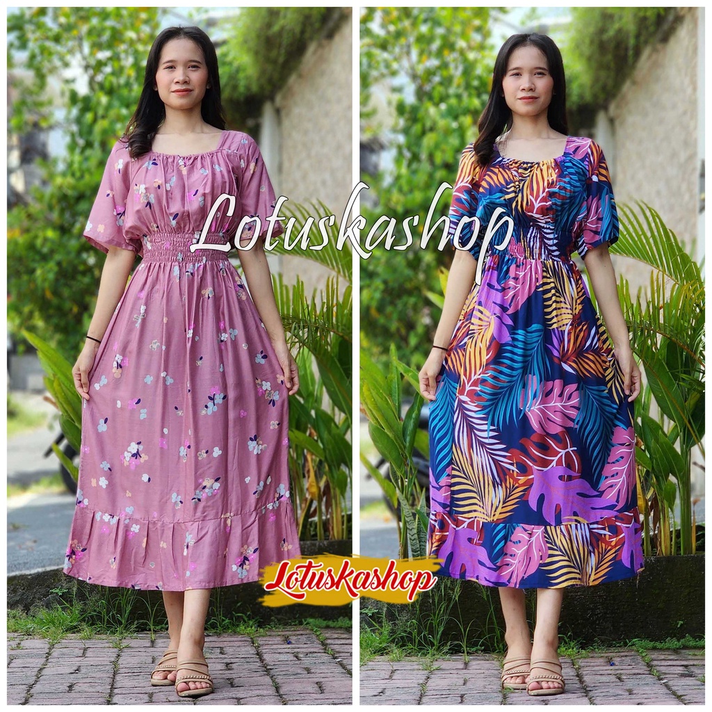 Dress Bali Lunary Panjang