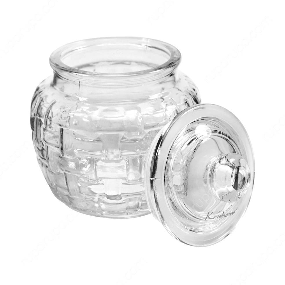 Ace Hardware / Krishome Toples Kaca Kedap Udara Tempat Kue Lebaran 1.4 Ltr Free Ongkir Dan Bisa Cod