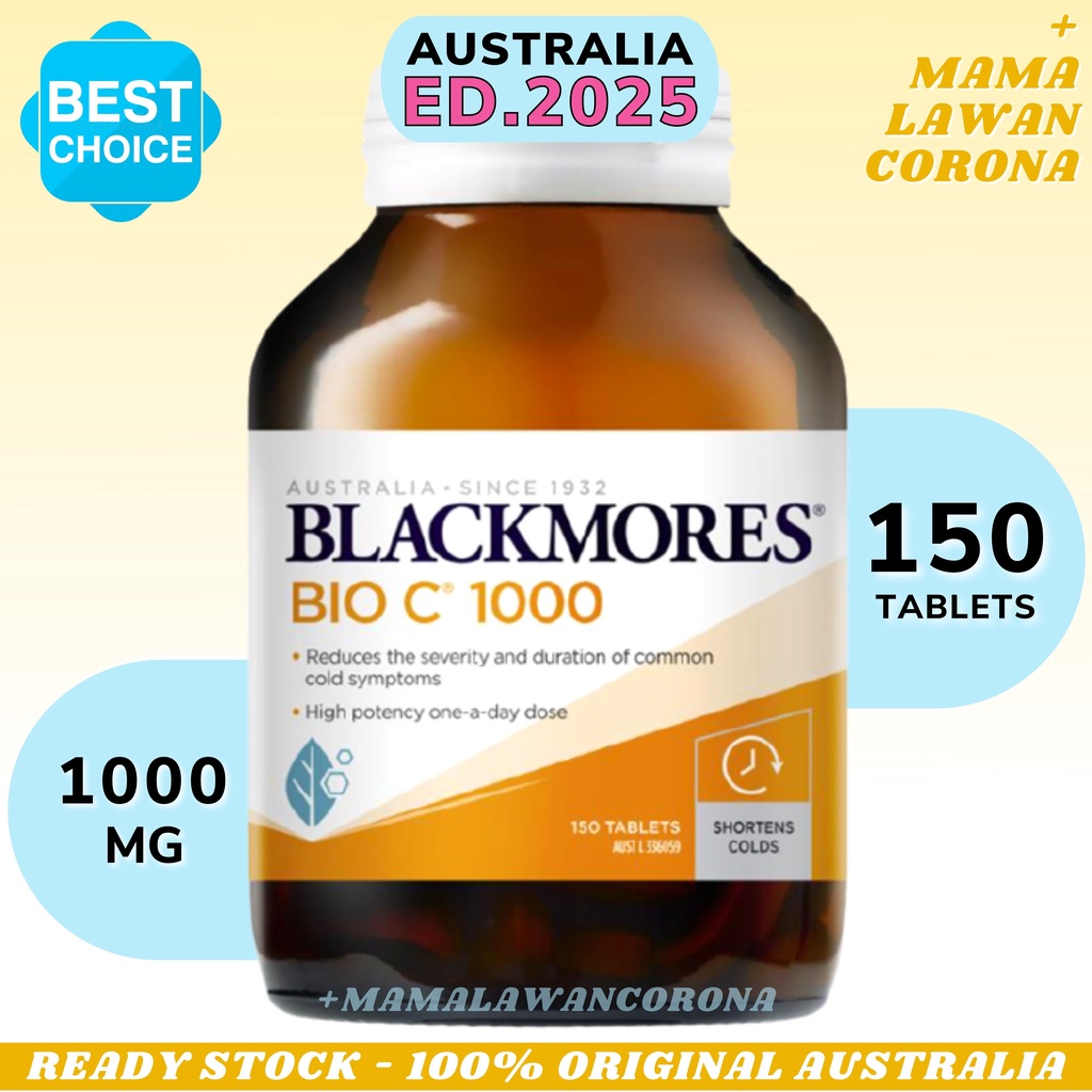 BLACKMORES Bio C 1000 mg 150 Tablets AUSTRALIA 1000mg Vit C1000 C1000mg / D3 1000iu 200 Capsules / Vitamin E 500iu iu 200