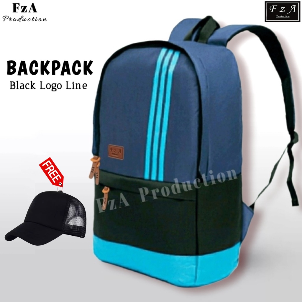 FzA Official - Tas Ransel Gendong Laptop Distro Sekolah Kuliah Pria Wanita Backpack Murah Original Tas Punggung Laptop - BLLTP