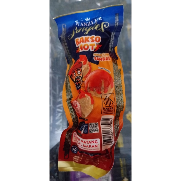 

Kanzler SINGLES BAKSO HOT 48 Gram Gr