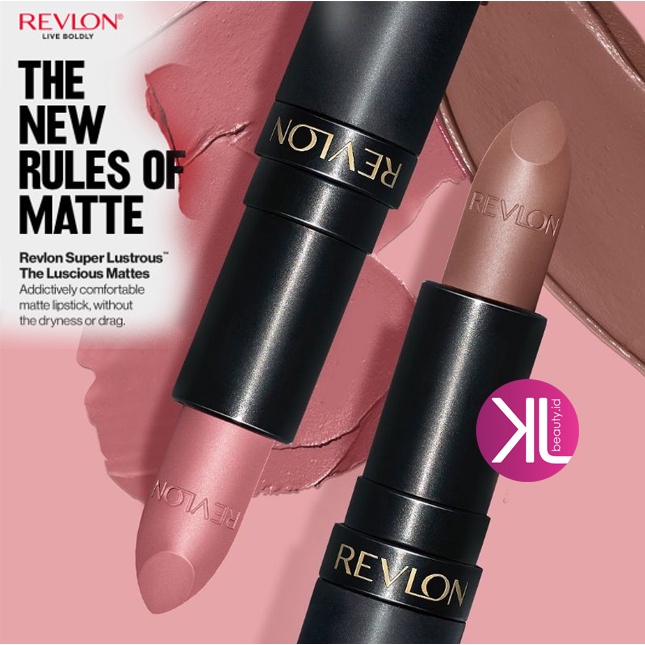 Revlon Superlustrous Matte Lipstik Make up (matte &amp; tahan lama)