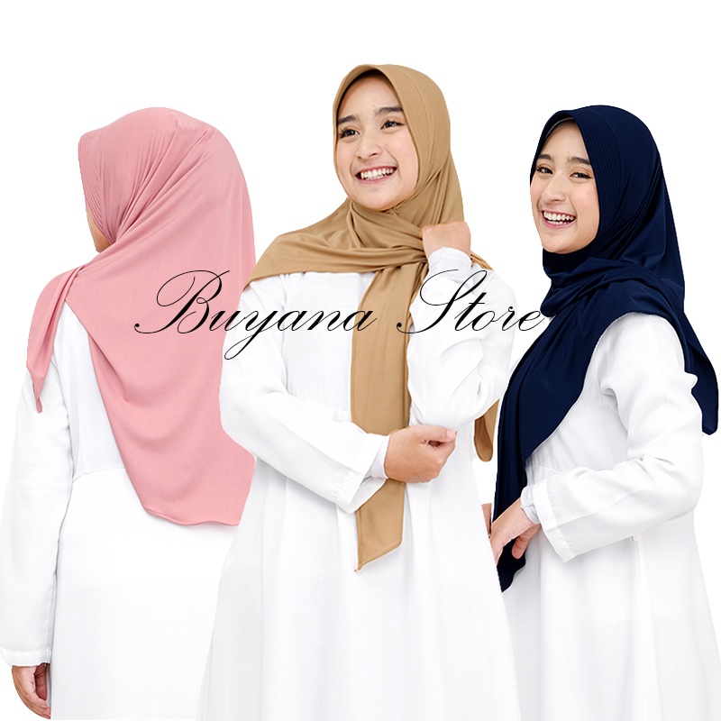 Jilbab Instan Segitiga Pet Jersey