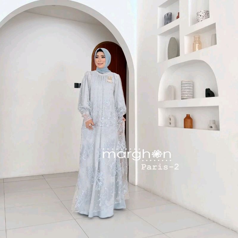 Paris Dress 2 pcs (Dress+Outer) Original Branded by. Marghon