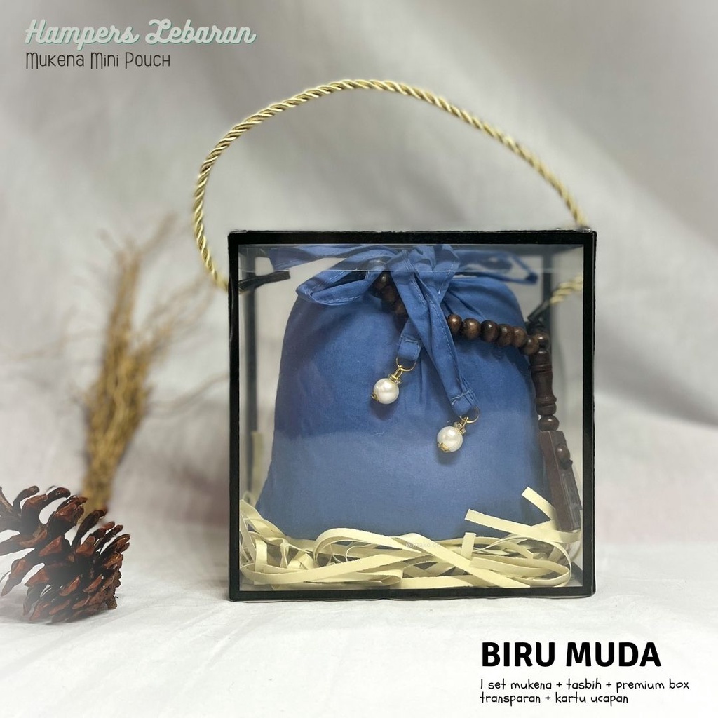 Mukena mini travel/ hampers lebaran mukena / hampers murah