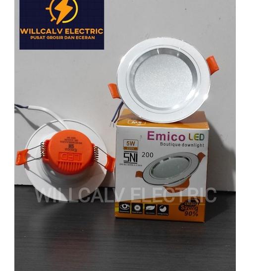 ORIGINAL% LAMPU DOWNLIGHT 3 WARNA 5W 5 WATT / LAMPU DOWNLIGHT LED 3 WARNA 5W 5 WATT / LAMPU DOWNLIGH