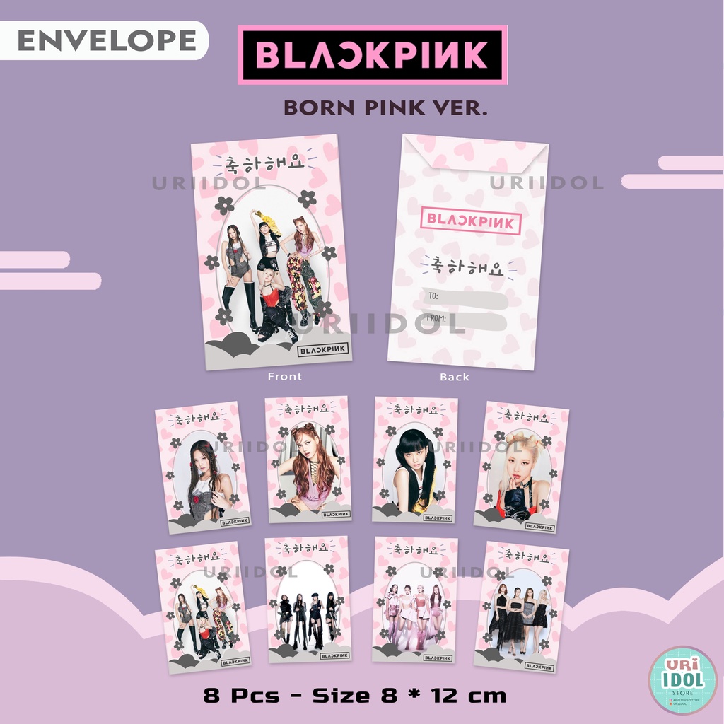 

Amplop BLACKPINK - 8 PCS - AMPLOP KPOP - BLACKPINK - BLACKPINK ENVELOPE - AMPLOP IDUL FITRI - AMPLOP LEBARAN - AMPLOP NATAL - AMPLOP CHRISTMAS _ AMPLOP ANGPAU - AMPLOP IMLEK - AMPLOP HARI RAYA