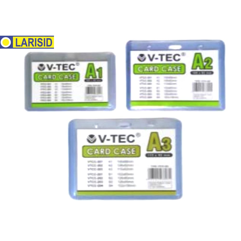 

V-Tec Id Card Case B1 B3 B4 A1 A2 A3 Isi 20 Lembar