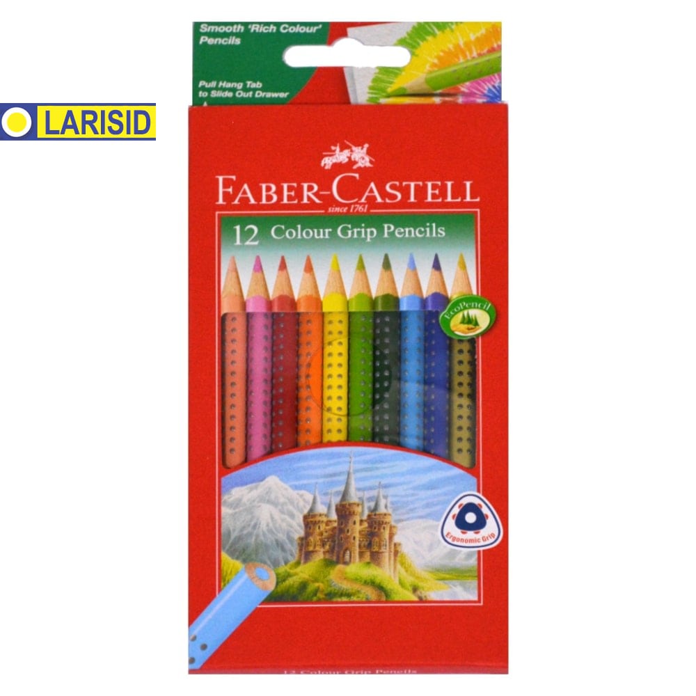 

Pensil Warna Faber Castell Grip 12 Warna Triangle