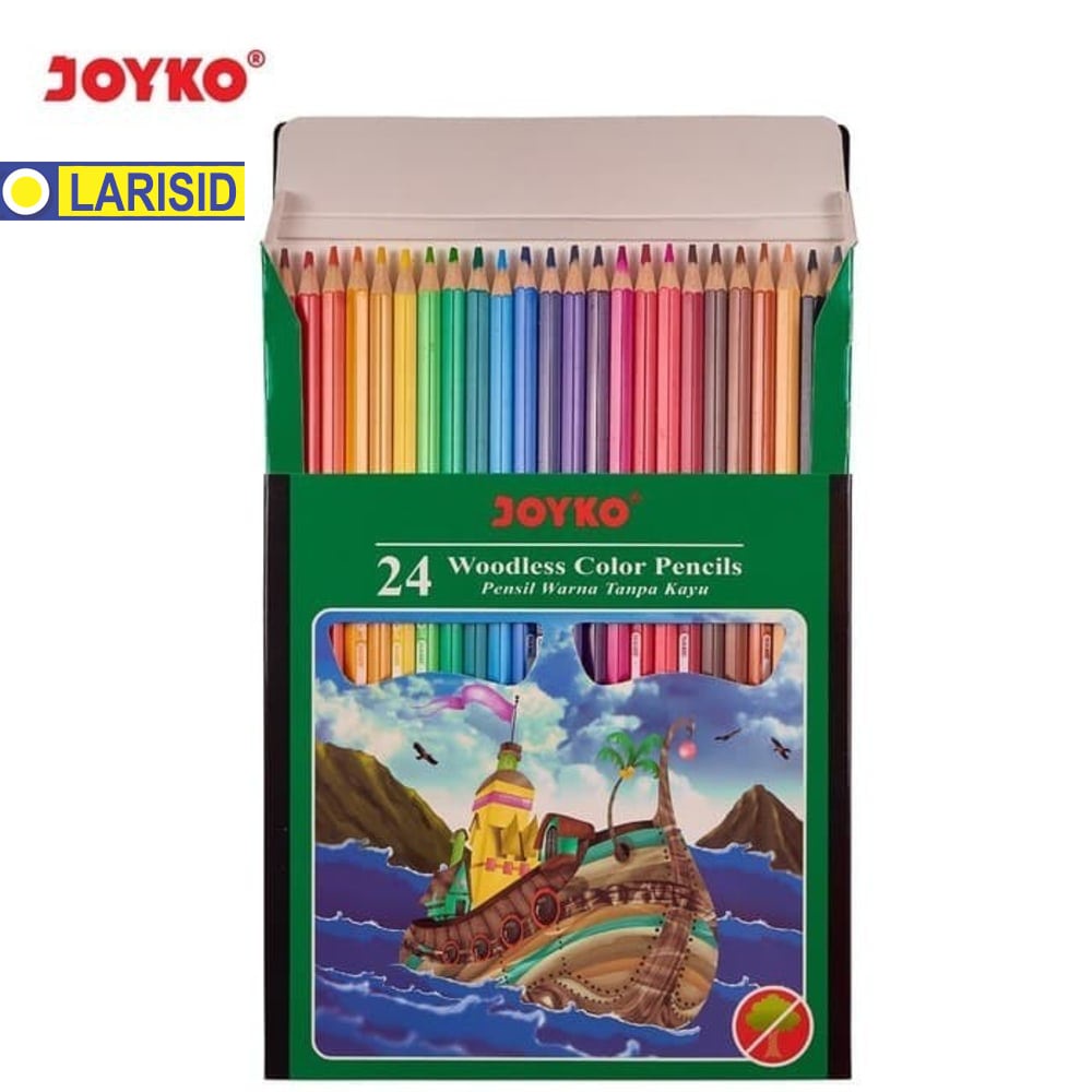 

Joyko Pensil Warna 24 Color Cp 104