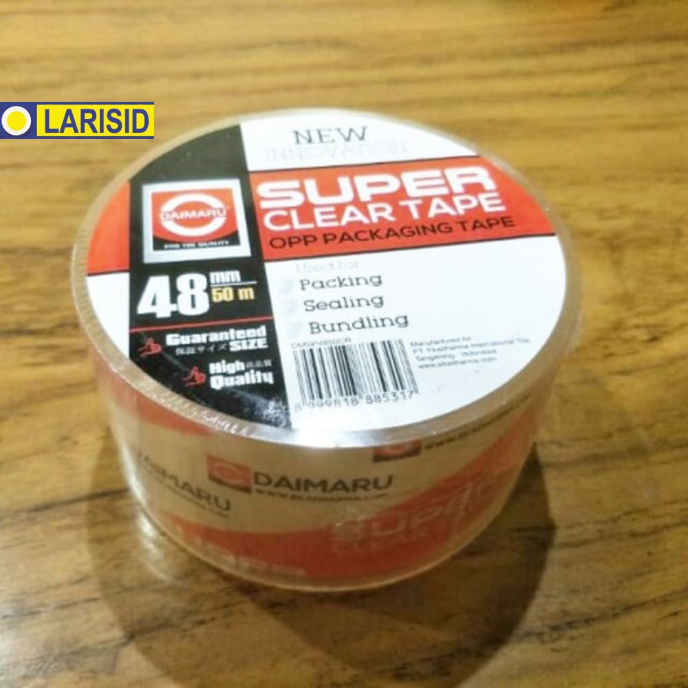 

Lakban Daimaru Bening Super Clear 48Mm 50M