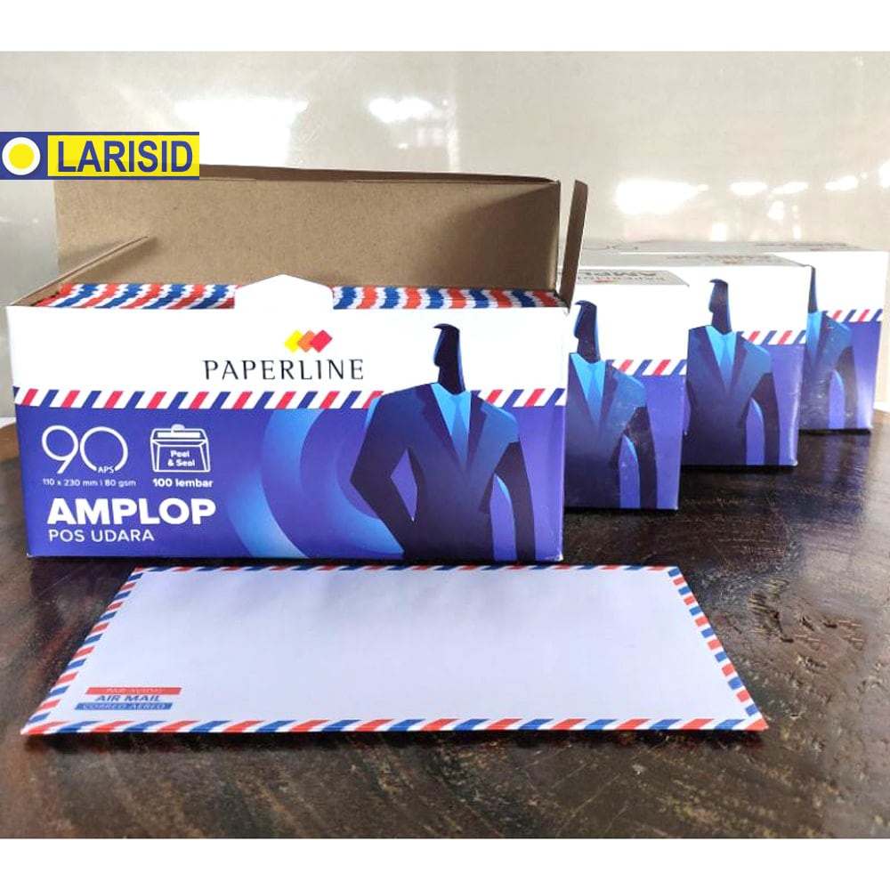 

Amplop Paperline No.90 Kabinet Airmail Envelope Seal