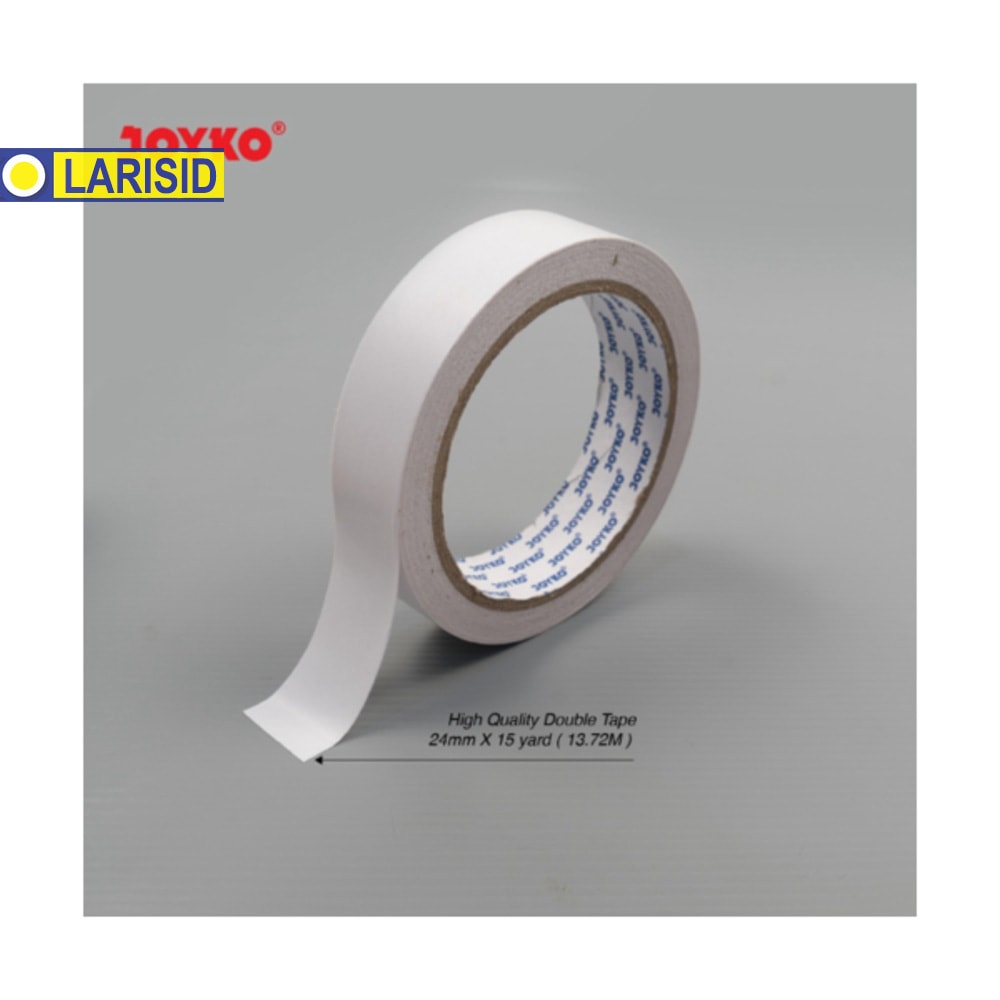 

Double Sided Tape Perekat 2 Sisi Joyko 24 Mm X 15 Yard