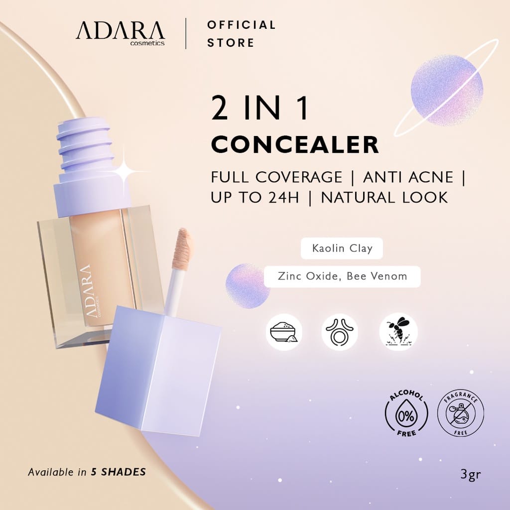 ❤️ MEMEY ❤️ ADARA Spot Eraser 2in1 Concealer