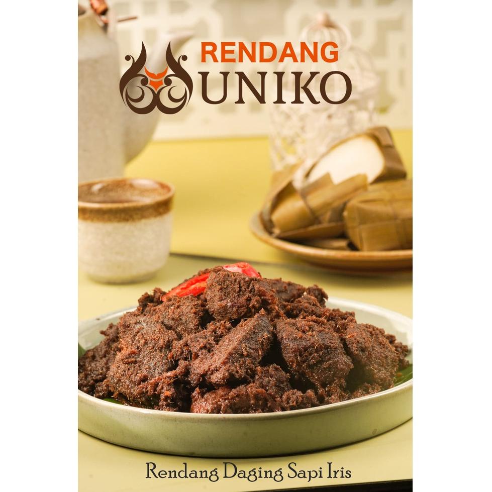 

Ready Stok Randang Sapi Siap Saji Khas Minang Asli Padang Kemasan 300gram