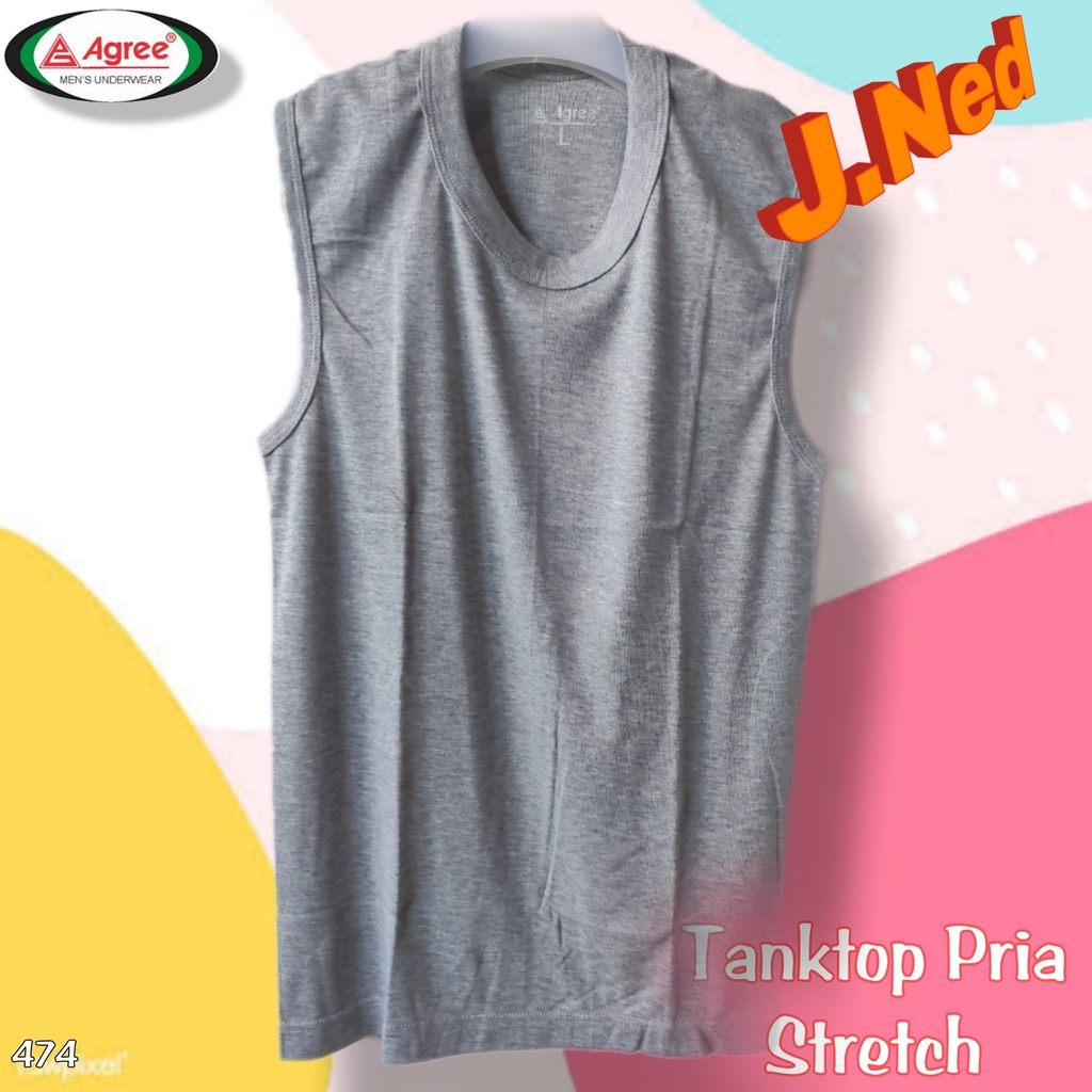 J474  Kaos Singlet Pria  Kaos Tanktop Pria | Kaos Dalam Pria  Sport Super Cool