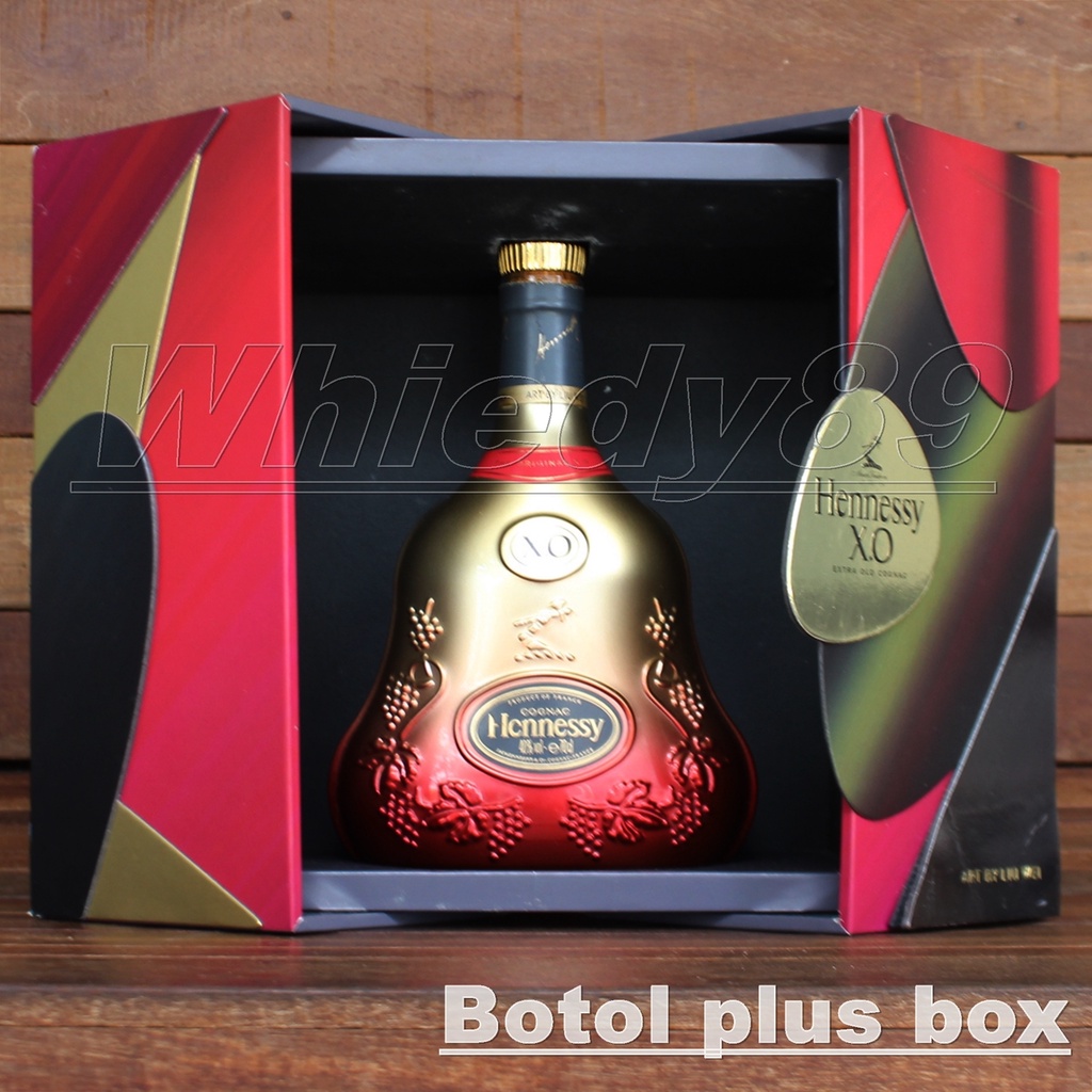 Botol bekas hennessy xo limited edition