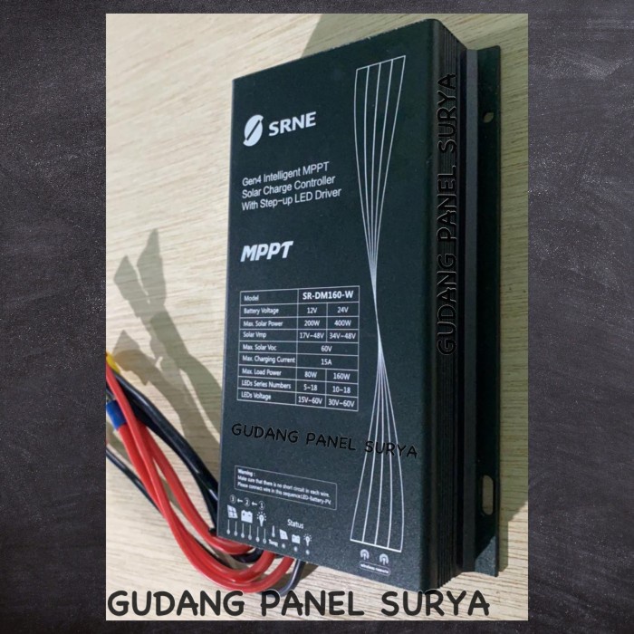 Controller SRNE MPPT Solarcell Charger Solarcharge Controller 15A