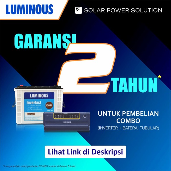 LUMINOUS Inverter Solar Hybrid 1500VA - 24V