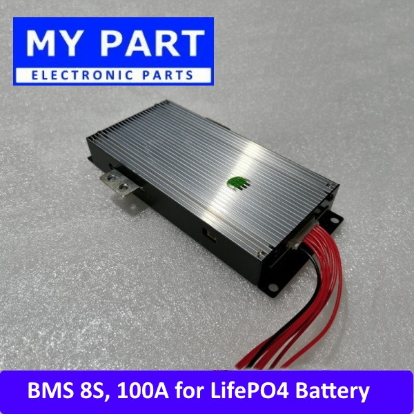 BMS 8S 100A 24V Lithium LifePO4 Battery protection board