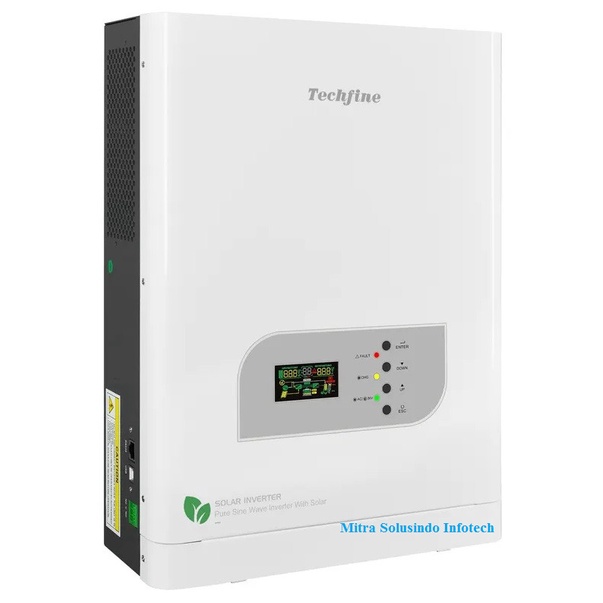 Techfine Pure sine wave Inverter Hybrid 3KVA Low Frekuensi 24V LF MPPT