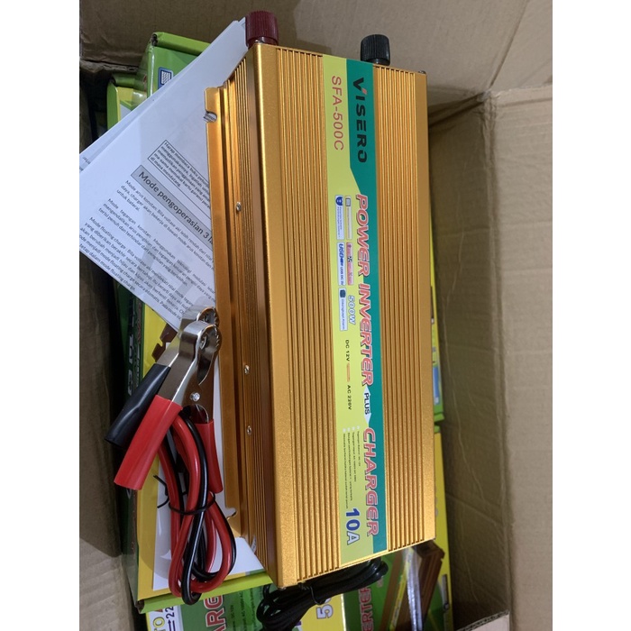 Inverter charger visero 500w sfa-500c solar surya