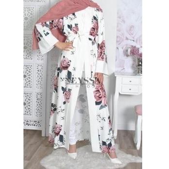 Promo Tergila Aya Long cardigan kimono motif//outer kekinian//outer bertali