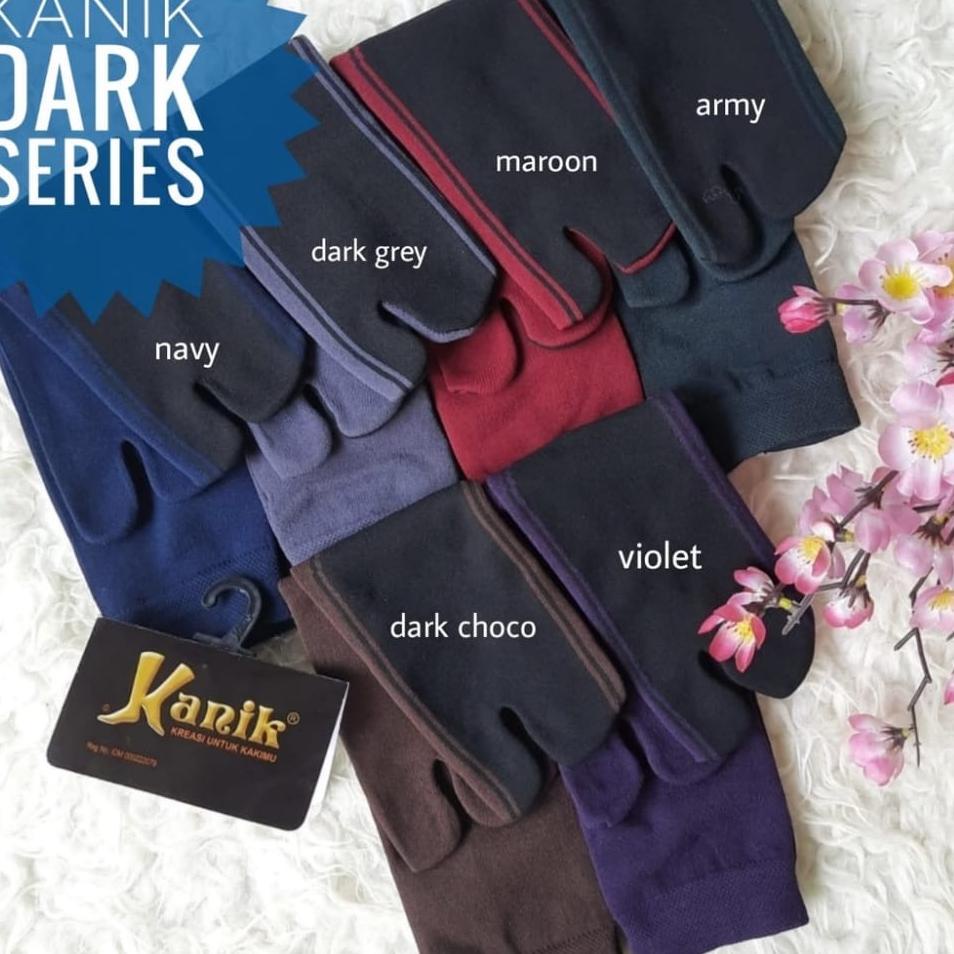 Terjamin Bagus Kaos Kaki Kanik M dan L Jempol Telapak Hitam - Kaos Kaki Kanik - Kaos Kaki Murah