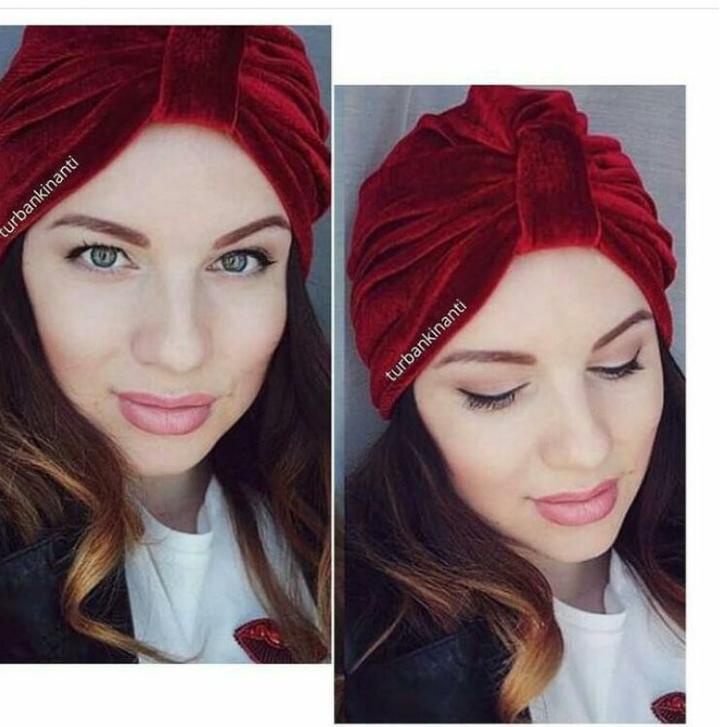 Real Promotion Turbandewasa/turban instan/turban bludru polos velvet/turban pesta/turban turki/turba