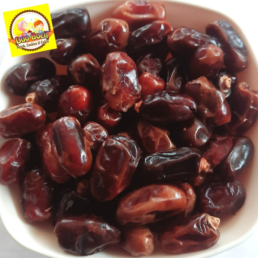 

Kurma Mesir Al-Qassim (Kemasan Ember Mini) 500 Gram - Duo Bocil Snack