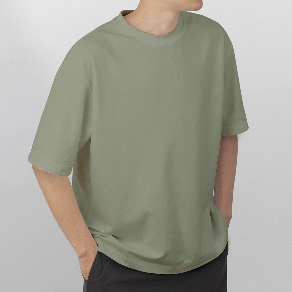 Kaos Polos Premium Oversized - Unisex ESCOLT [Light Colors]