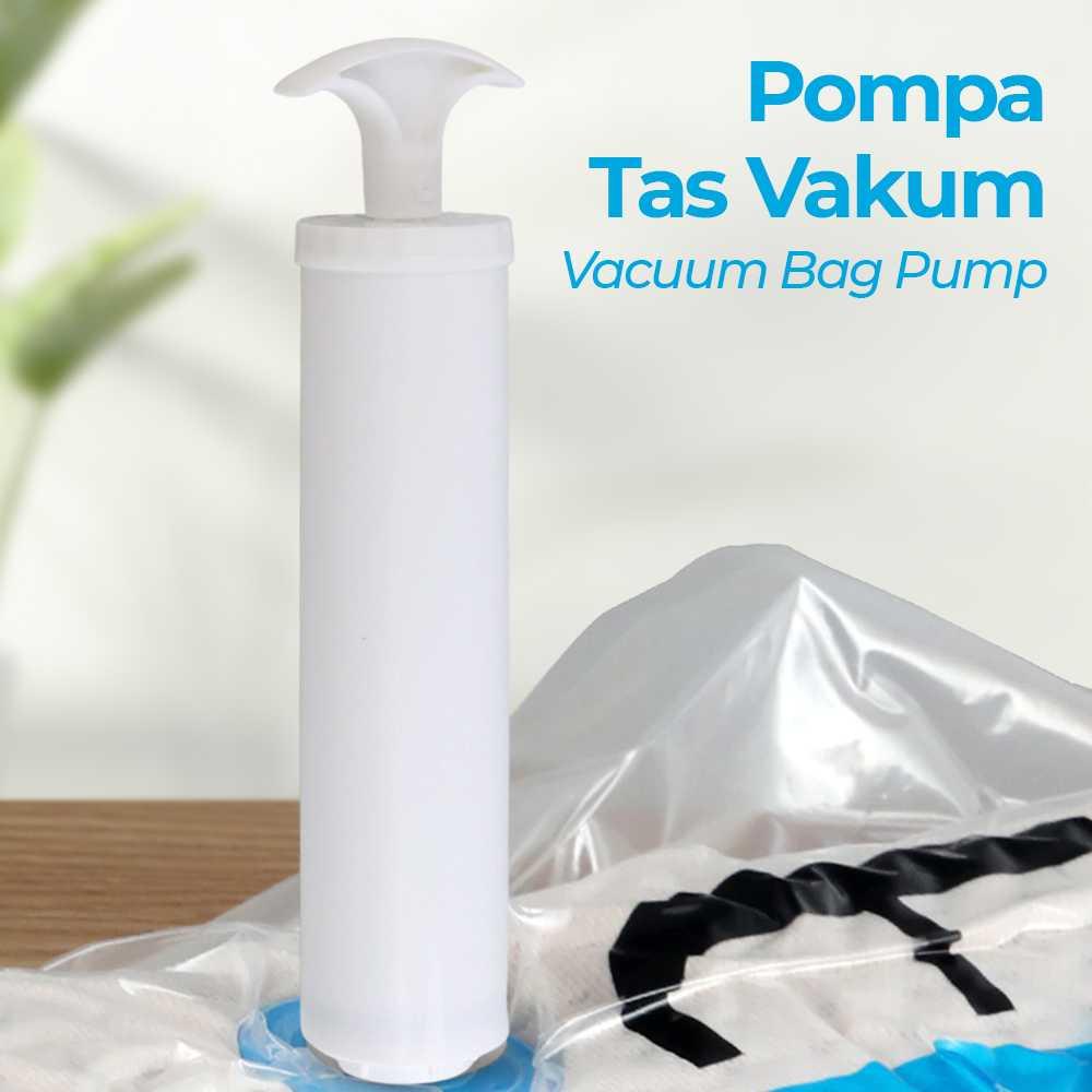 Pompa Tas Vakum Penyimpanan Pakaian Vacuum Bag Pump - JB70 - White