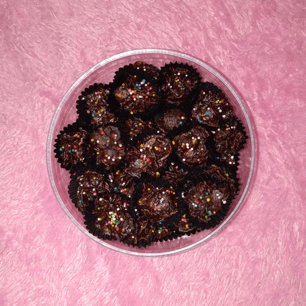 

Choco Cornflakes / Coklat Cornflakes / Kue Lebaran / Kue Kering / Hampers