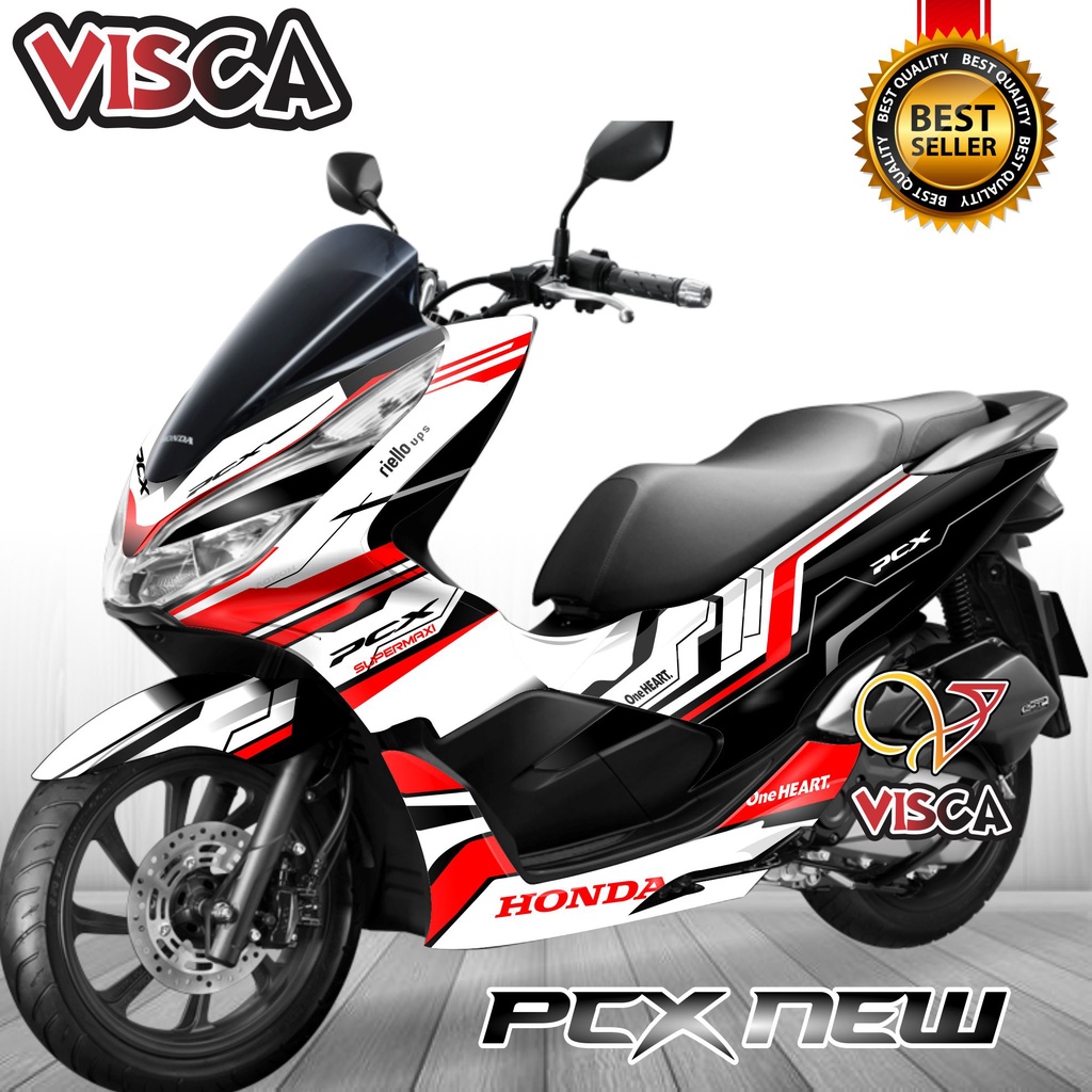 Decal Pcx 150 Full Body Stiker Pcx 150 Terbaru 2022 Dekal Pcx Full Body Stiker Motor Pcx 150 Full Bo